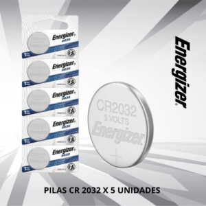 ENERGIZER CR 2032 X 5 UNIDADES