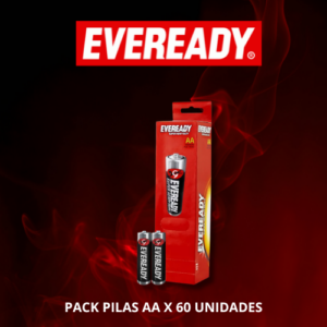 EVEREADY AA X 60 UNIDADES