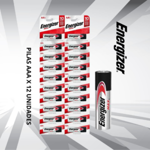 ENERGIZER AAA X 12 UNIDADAES