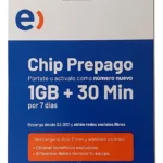 CHIP PREPAGO ENTEL