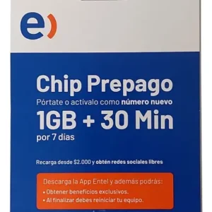 CHIP PREPAGO ENTEL
