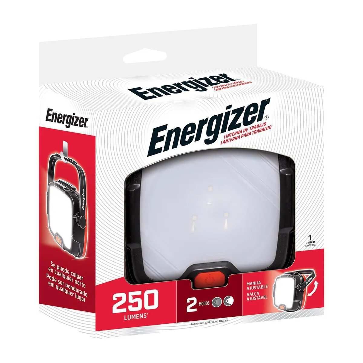 LAMPARA TRABAJO ENERGIZER 250 LUMENES