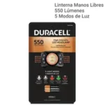LINTERNA HEADLAMP DURACELL 550 LUMENES